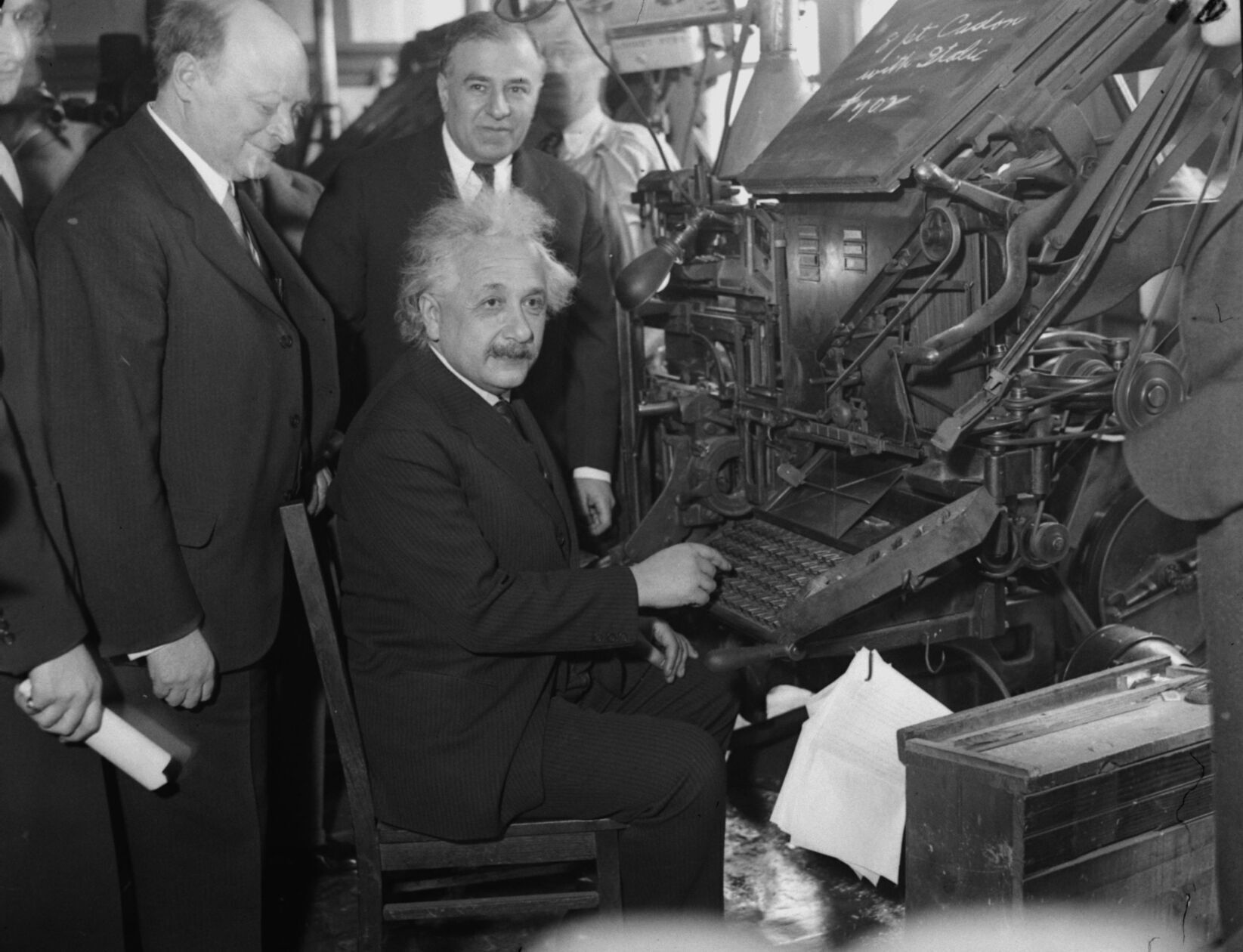 1933: Albert Einstein